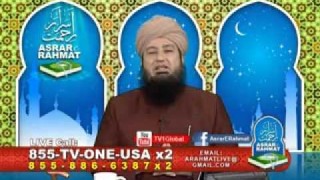 Mufti Muneer’s Fatwa on Junaid Jumshaid’s Issue – Asrar e Rahmat Dec. 07, 2014