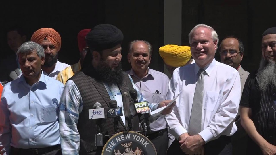 Mufti Muneer Akhoon – Press Conference: Islam to be added in NY State Religious Corp Law